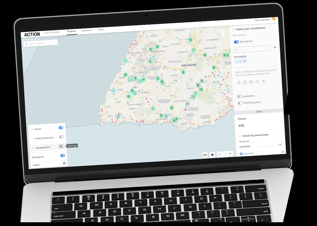 Blueprint: Plataforma de planejamento e mapeamento de mídia OOH